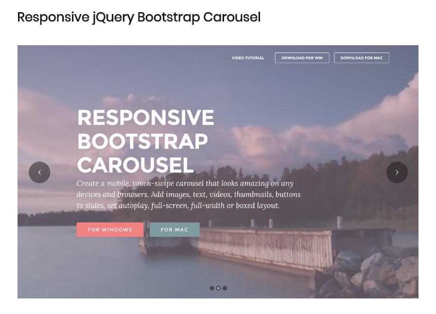  Bootstrap Carousel Examples 