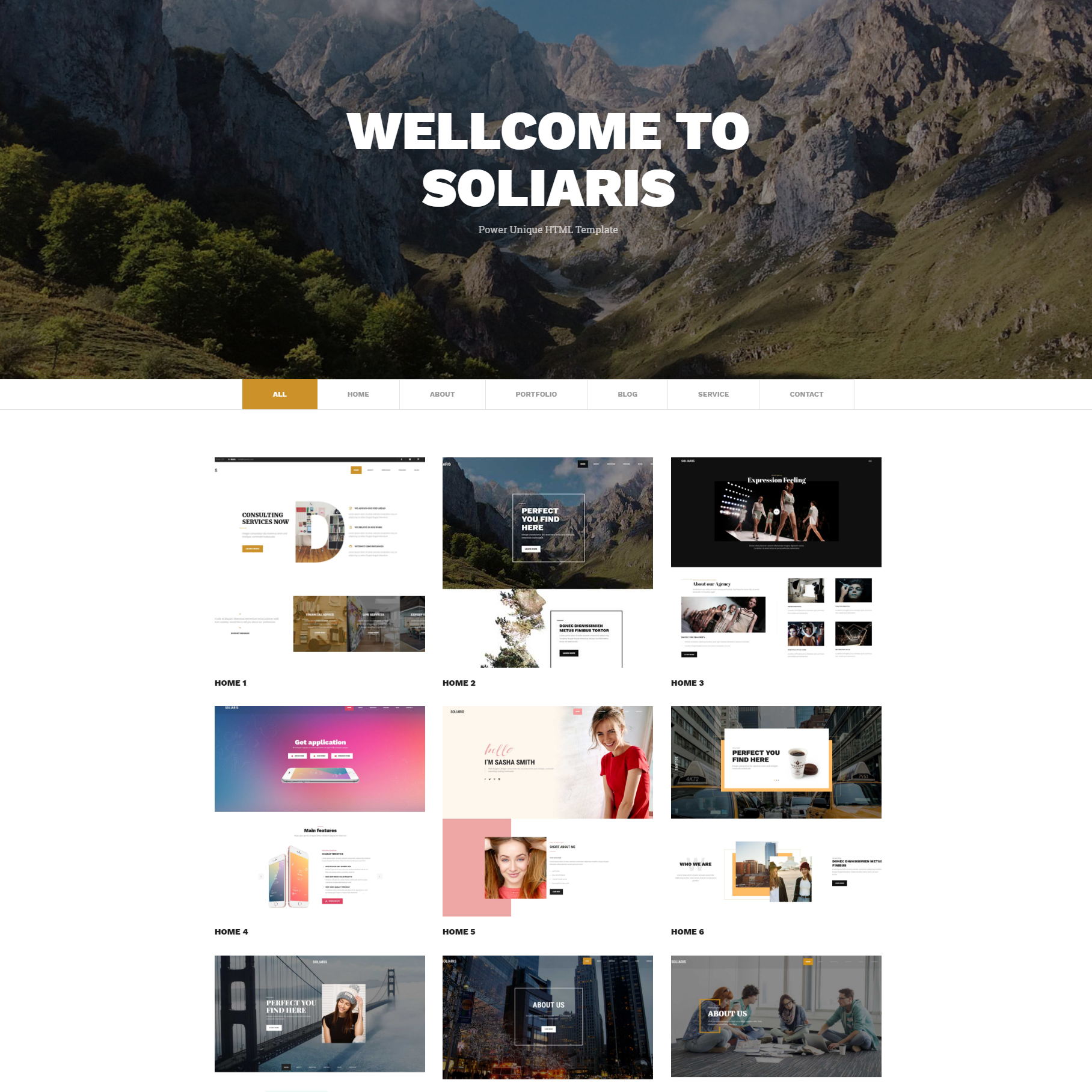 Free Bootstrap Soliaris Themes
