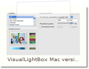 jQuery Thickbox Alternative Mac version - Thumnails Tab